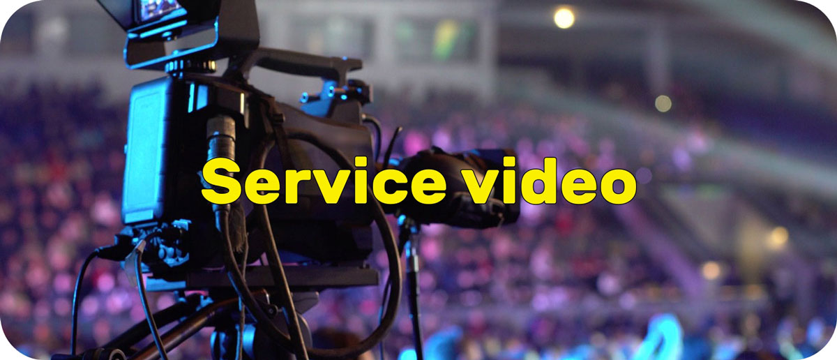 Service video per produzioni audiovisive