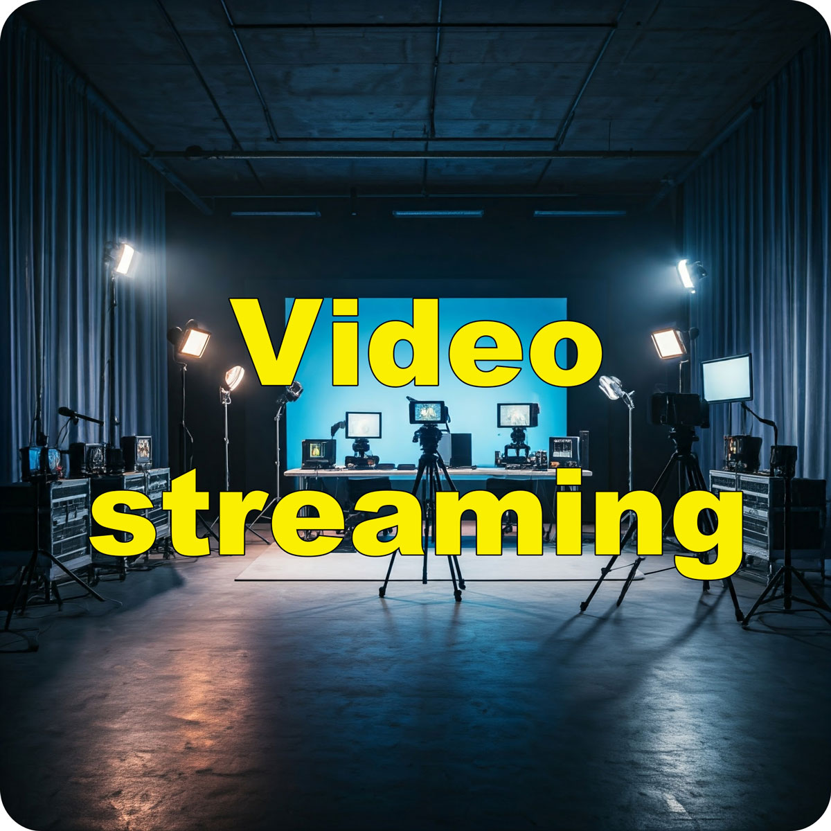 Regia video digitale per streaming live